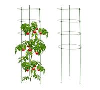 Jaulas tomates enrejado para trepadoras 170 g 4 anillos jaulas para plantas