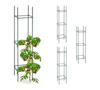 Jaulas tomates tutores de jardín 4 unidades 560 g jaulas para tomates ligero