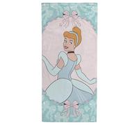 Jay Franco Kids Disney Princess Cenicienta Toalla de Playa 100% algodón - 71 x 147 cm Toalla de baño, Piscina y Viaje Supersuave, Producto con Licencia Oficial, Multicolor