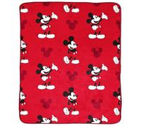 Jay Franco Manta Suave de Forro Polar de Microfibra de Mickey Mouse de Disney de 130 x 150 cm