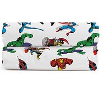 Jay Franco Marvel Comics Avengers Comic Cool - Sábanas bajeras 100 % dobles, paquete de 2