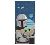 Jay Franco Star Wars El Mandaloriano Él Está Conmigo Toalla de Playa 71cm x 147cm 100% Algodón