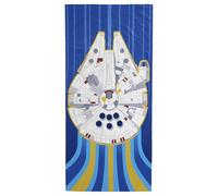Jay Franco Toalla de baño, Piscina y Playa Star Wars, Halcón Milenario, 100% algodón, 71 x 147 cm