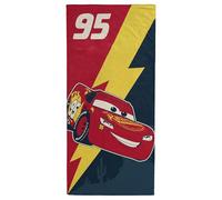 Jay Franco Toalla de Playa para niños Cars de Disney, 100% algodón - 71 x 147 cm. Toalla de baño, Piscina y Viaje Supersuave, Producto con Licencia Oficial, Multicolor