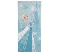 Jay Franco Toalla de Playa para niños Disney Frozen 100% algodón - 71 x 147 cm. Toalla de baño, Piscina y Viaje Supersuave. Producto con Licencia Oficial. Azul