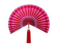 JBJYGSG Abanico de pared tejido a mano con borlas a rayas | Decoración vintage for el arte del apartamento del dormitorio de la entrada(D Diameter 76cm)