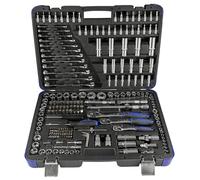 JBM 42840A ESTUCHE DE HERRAMIENTAS DE 216 PIEZAS CON VASOS HEXAGONALES CROMADO
