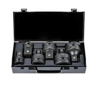 JBM 52544 Set de 6 adaptadores de impacto. Tamaños 1/2"F x 1"M (50mmL) 1/2"F x 3/4"M (48mmL) 3/4"F