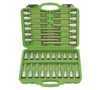JBM 52605 Estuche de puntas para tornillos torx 32 piezas JBM