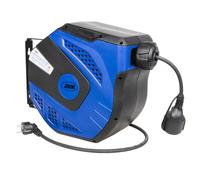 JBM 53585 CARRETE DE CABLE ELÉCTRICO 21M - AZUL