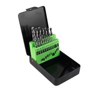 JBM 53854 Estuche de brocas HELICOIDALES 1-10MM HSS 4341. Material: HSS 4341. Medidas: 1.0,1.5,2,2.5,3,3.5,4,4.5,5, 5.5,6,6.5,7,7.5,8,8.5,9,9.5,10mm
