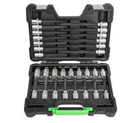 JBM Estuche DE Puntas para Tornillos HEXAGONALES 30 Piezas
