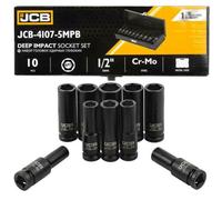 Jcb accesorios de impacto día.kpl. 10el.1/2' 6-lados. (10-24mm)
