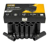 Jcb accesorios de impacto día.kpl. 12el.1/2' 6-lados. (10-24mm)