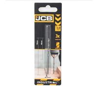 JCB Broca para mampostería de 3 x 70 mm, flautas de precisión, ángulo de punta de 135 grados, acero al carbono de durabilidad excepcional