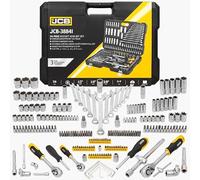 JCB Juego de herramientas (216 piezas, 1/4''3/8''1/2'', 6 cantos), juego de herramientas
