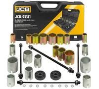Jcb kit de 26 piezas de mangas de presión y tracción, juego de herra