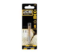 JCB TurboJet 5055803318673 - Juego de 3 brocas HSS de 7 puntos, 2,5 x 57 mm