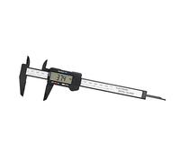 Jeanoko Calibrador Vernier Pantalla Digital LCD Herramienta de Medición Precisa para Proyectos de Bricolaje y Profesionales Material ABS de 0-150 Mm