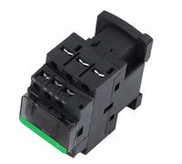 Jeanoko Contactor de CA 12A 1NO 1NC para Control de Potencia (Voltaje de | Ignífugo, Núcleo de cobre, Contactos de aleación de plata, Diseño compacto, Uso industrial