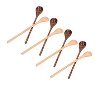 Jeanoko Cuchara de Madera para Servir, Decorativa, Duradera, Elegante, Cuchara de Madera de Haya para Uso en la Cocina