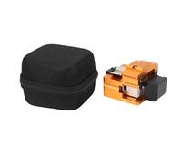 Jeanoko Cuchilla de Fibra óptica Herramienta de Fabricación CNC Estable de Alta Precisión para Técnicos de Fibra óptica Aleación de Aluminio ABS Naranja 1 Unidad