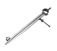 Jeanoko Herramienta de Trazador Divisor de Alas con Diseño Duradero de Acero Al Carbono para Dibujar y Dibujar con Precisión en Artesanías de Cuero y Trabajos en Metal (200 mm)
