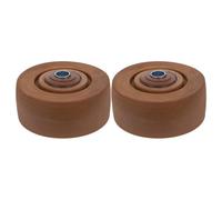 JECOMPRIS 2 Piezas Ruedas para Horno de Nylon Resistentes al Calor Movilidad Suave Ruido, Ideales para Equipos de Cocina y Carritos en Panaderías Ocupadas