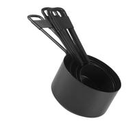 JECOMPRIS Juego de Tazas Medidoras Capacidad 1/4 a 1 Taza Apilables de Acero Inoxidable Ligeras para Ingredientes Uso en Casa o Cafeterías