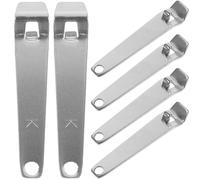 JECOMPRIS Wine Opener 6 Piezas Abrebotellas De Líquidos Orales Llavero Abrebotellas Abridor De Botellas Abridor De De Enfermero Cerveza Tapa Del Vial Acero Inoxidable