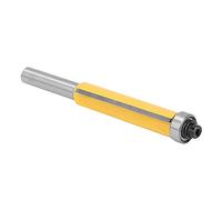 Jectse Fresa de Corte de Ras con Vástago de 8 Mm para Carpintería | Hoja de carburo cementado, corte suave, marco de puerta de madera, caja de gabinete, alta precisión, resistencia al impacto