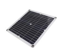 Jectse Kit de Panel Solar Portátil de 200 W, 12 V, Panel Solar Monocristalino con Controlador, Cargador para Camping, Senderismo, Ciclismo, Montañismo (100A)