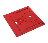 Jectse MÁQUINA CORTADORA DE CARPINTERÍA, Tablero Abatible, Sierra Caladora DE Aleación DE Aluminio, Recortador, Enrutador, Placa DE Inserción DE Mesa