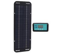 Jectse Panel Solar 20W, Célula Monocristalina Impermeable con MPPT, para