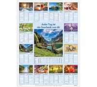 Jeder Tag ist ein Geschenk von dir 2027: Wandterminer mit Fotos und Psalmworten