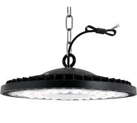 Jefedana 300W UFO LED Lámpara Alta Bahía, Campana Industrial, 30000LM Super Brillante, IP65 Impermeable 6500K Iluminación Comercial Para Naves Industriales, Garaje, Fábrica（300W,1 Unidade