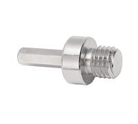Jeffergarden Adaptador de Amoladora Angular de Taladro Eléctrico, Convertidor de Conexión de Brocas de Sierra de Vástago Hexagonal con Estructura Integrada de Núcleo Metálico para Ahorrar (5/8 a 11