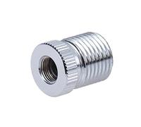 Jeffergarden Adaptador de Manguera de Aerógrafo, Convertidor de Acero Inoxidable para Conector de 1/8 de Pulgada, Conexión Universal de Aerógrafo para Modelos Paasche y Badger