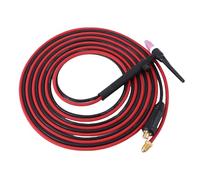 Jeffergarden Antorcha de Soldadura TIG Antorcha de Argón con Manguera de 150 A Conectores Rápidos de Caucho EPDM y Latón Cable de Cobre para Talleres de Reparación de Soldadura ARC200 MIG200 MIG250