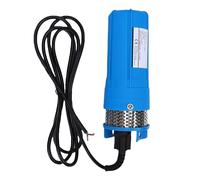 Jeffergarden Bomba Solar Sumergible para Pozo Profundo, 96W 1.7GPM 230ft de Cabeza 100ft de Inmersión con Cable de 10ft, Filtro de Acero Inoxidable para Riego de Pozos y Abrevadero de Ganado (DC12V)
