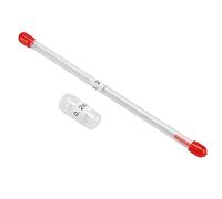 Jeffergarden Boquilla y Aguja de Aerógrafo de Repuesto, Puntas de Revestimiento de Cobre de Acero Inoxidable de 0,2 Mm, 0,3 Mm, 0,5 con Contenedor de Almacenamiento para Aerógrafo Común (0,2)