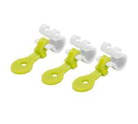 Jeffergarden Clip para Bolsa de Repostería, Herramienta de Decoración de Pasteles Reutilizable, 3 uds., con Plástico de Calidad Alimentaria + Silicona para Hornear Fiestas de Cocina