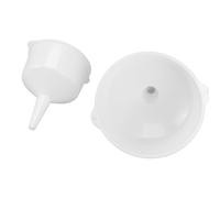 Jeffergarden Embudos Cónicos de Plástico PP 2L 4L, Embudo de Boca Ancha con Pico Inclinado Estrecho para Llenar Botellas Latas Cocina Garaje Laboratorio