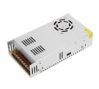 Jeffergarden Interruptor Fuente de Alimentación Adaptador de Controlador DC12V Barra de Luz LED Equipo de Voltaje Medio y bajo Conmutación de Pantalla Convertidor (S-400-12（12V/33