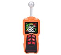 Jeffergarden Medidor de Humedad sin Pines, Higrómetro Digital ABS con Sensor de Bola, 0 a 100 por Ciento, Profundidad de Detección de 5 a 40 Mm, Linterna LED para Contratistas de Concreto, Paneles