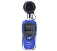 Jeffergarden Medidor de Luz Digital Luxómetros Digitales Luxómetro de 0-200 K Lux, Alta Precisión, Amplio Rango de Medición, Pantalla LCD, Indicación de Batería Baja, para Escenario, Cine, Biblioteca
