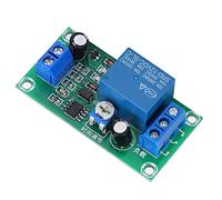Jeffergarden Módulo de relé de Retardo de Tiempo, Tablero de Interruptor de Temporizador de Circuito NE555 Plástico DC12V, Retardo Ajustable de 60 Segundos, Desconexión Automática y Operación Manual
