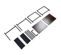 Jeffergarden Soporte de Madera para Impresora 3D con Ruedas, Soporte de Almacenamiento de Filamentos Resistente, 32 Carretes para el Hogar, Taller, Oficina