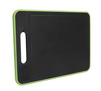 Jeffergarden Tabla de Cortar Tabla de Cortar de Cocina de Aleación de Aluminio con Afilador de Cuchillos de Doble Cara 14,4 X 9,8 Pulgadas para, Descongelar y Colgar Almacenamiento en Cocinas