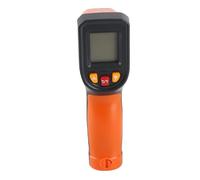 Jeffergarden Termómetro Infrarrojo Digital Medidor de Temperatura Infrarrojo sin Contacto de Mano con Interruptor de Retroiluminación y Almacenamiento de Datos para Cocina Doméstica Industrial HVAC
